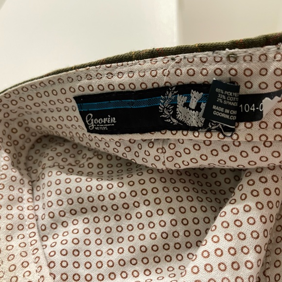 Goorin Bros Plaid Green Newsie Hat Size XS - Picture 8 of 11